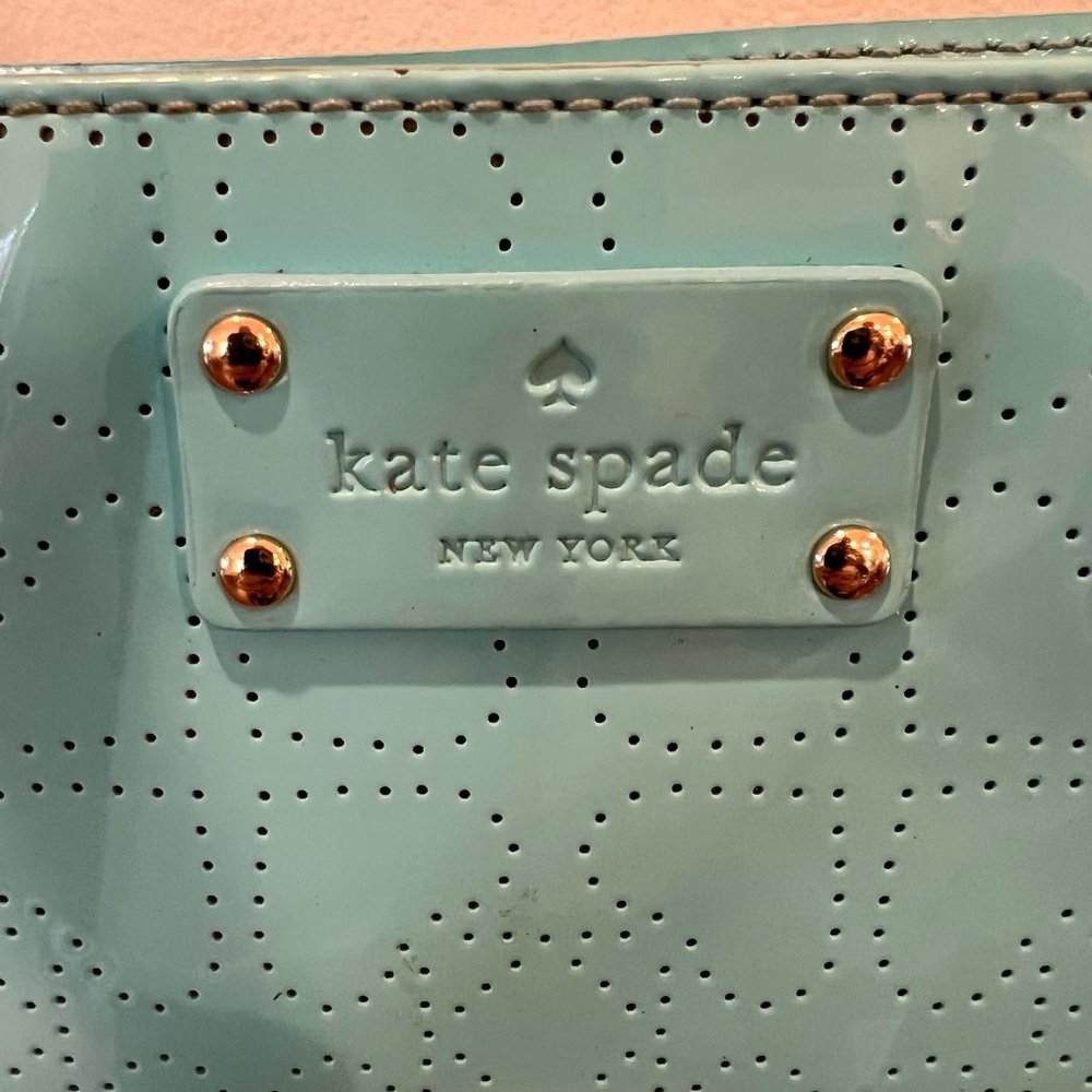 KATE SPADE Teal Over The Shoulder Purse